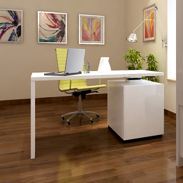 Modern contemporary computer desk for home office7